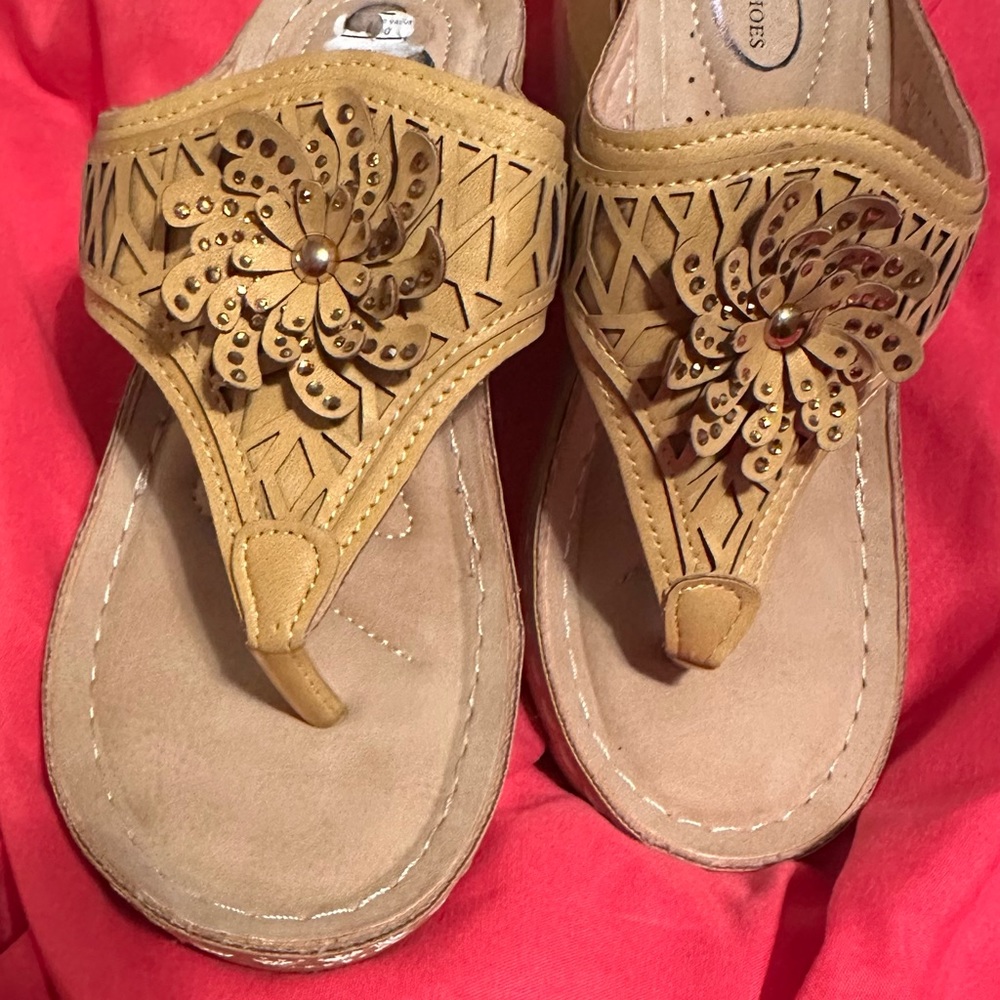 Good Choice Shoes slide-in 2” heel sandals